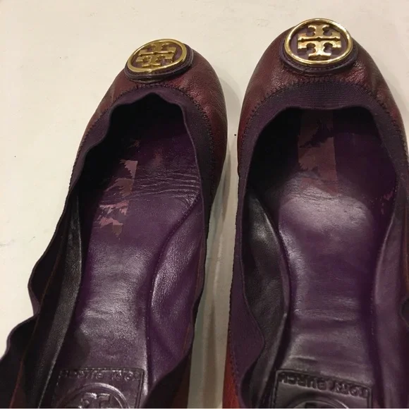 Tory Burch Caroline ballet flats Purple Size 7 - Picture 8 of 13